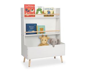 Relaxdays Children's book & toy storage unit