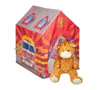 Relaxdays Children's Firehouse Tent