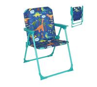 Relaxdays Children's Folding Chair, Camping Seat with Design, Lightweight, HWD: 51.5x36x37.5 cm, Portable, Multicoloured