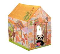 Relaxdays Children's Play Tent, Cute Llama Print, for Indoors & Outdoors, HxWxD: 103 x 74 x 96 cm, Multicoloured