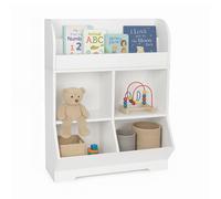 Relaxdays Children's shelf with book storage
