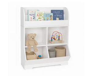 Relaxdays Children's shelf with book storage