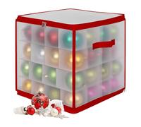 Relaxdays Christmas bauble storage box