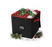 Relaxdays Christmas bauble storage box