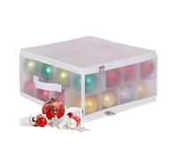 Relaxdays Christmas bauble storage box