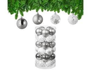 Relaxdays Christmas Baubles - Set of 30