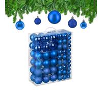 Relaxdays Set of 138 Christmas Tree Baubles