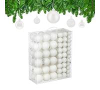 Relaxdays Set of 138 Christmas Tree Baubles