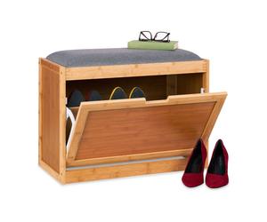Relaxdays Closed Shoe Bench
