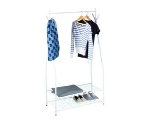 Relaxdays Clothing Stand with Shoe Shelf