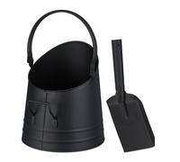 Relaxdays Coal Bucket with Shovel 6.5L