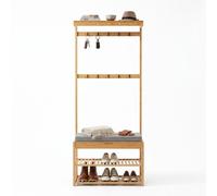 Relaxdays Coat rack & bench