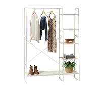 Relaxdays Coat rack with shoe shelf
