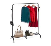 Relaxdays Coat Rack With Shelf and Hooks