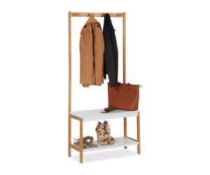 Relaxdays Coat Stand with Shoe Rack