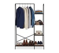 Relaxdays Coatrack with 5 shelves