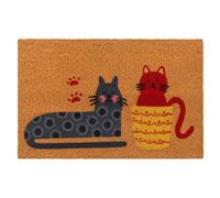 Relaxdays Coconut Animal Doormat, 60x40 cm