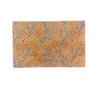 Relaxdays Coconut Doormat 80x50cm, Branch Design, Non-slip, Weatherproof, Indoor & Outdoor Use, Multicoloured