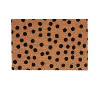 Relaxdays Coconut Doormat with Dots