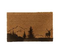 Relaxdays Coconut patterned doormat, 80 x 50 cm