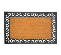 Relaxdays Coconut & rubber doormat, 75 x 45 cm