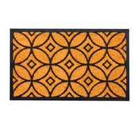 Relaxdays Coconut & rubber doormat, 75 x 45 cm