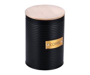 Relaxdays Coffee caddy with bamboo lid