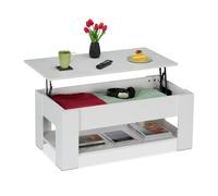 Relaxdays Coffee Table with Lift Top Function