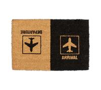 Relaxdays Coir Doormat "Arrival Departure"