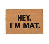Relaxdays Coir Doormat I'M MAT
