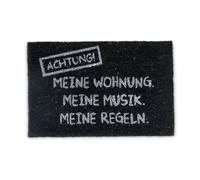 Relaxdays Coir Doormat MEINE WOHNUNG