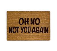 Relaxdays Coir Doormat 'Oh No' 40 x 60 cm