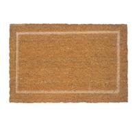 Relaxdays Textured coir doormat, 60x40 cm