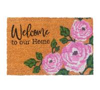Relaxdays Coir Doormat: Welcome