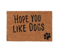 Relaxdays Coir Doormat with Animal Theme