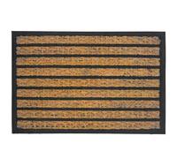 Relaxdays Coir & PVC doormat, 60 x 40 cm