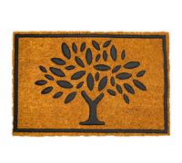 Relaxdays Coir & PVC doormat, 60 x 40 cm
