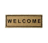 Relaxdays Coir 'Welcome' Doormat 25 x 75 cm
