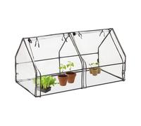 Relaxdays Cold Frame Greenhouse with 2 Doors
