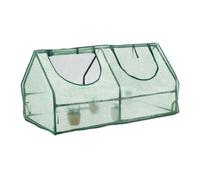 Relaxdays Cold Frame with Windows Green