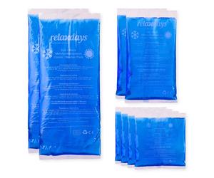 Relaxdays Cold Gel Packs Set Of 8