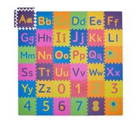 Relaxdays Colourful ABC and Numbers Puzzle Mat