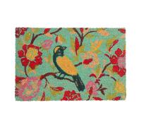 Relaxdays Colourful bird coir door doormat