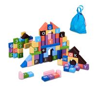 Relaxdays Colourful Building Block Set