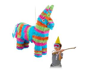 Relaxdays Colourful Donkey Pinata