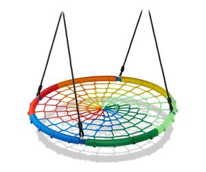 Relaxdays Colourful Nest Swing 100 cm Diameter