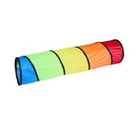Relaxdays Play Tunnel for Kids, Colourful Crawling, Children Toy, for Boys and Girls, Robust Polyster, Pop, Polyester, 46 x 180 x 46 cm