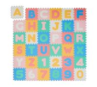 Relaxdays Colourful Puzzle Mat ABC and Numbers