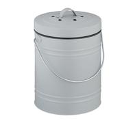 Relaxdays Compost Bin with Odour Filter 5 Litres