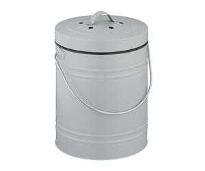 Relaxdays Compost Bin with Odour Filter 5 Litres